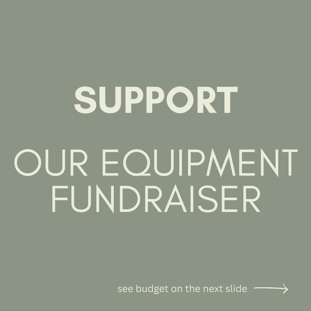 Support Our Equipment Fundraiser