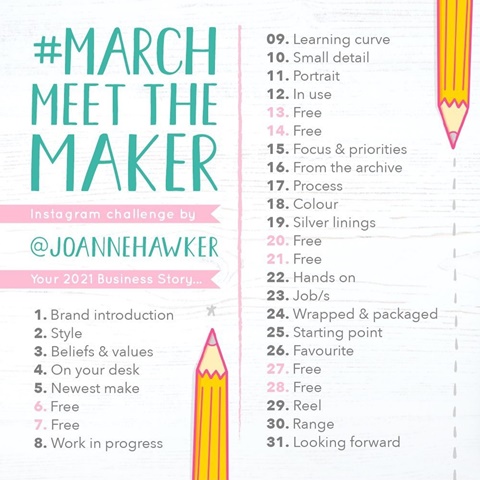 March Meet The Maker