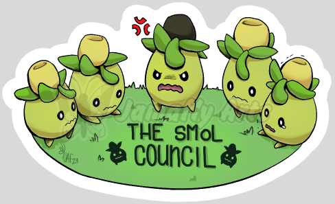 Smol Council Stickers