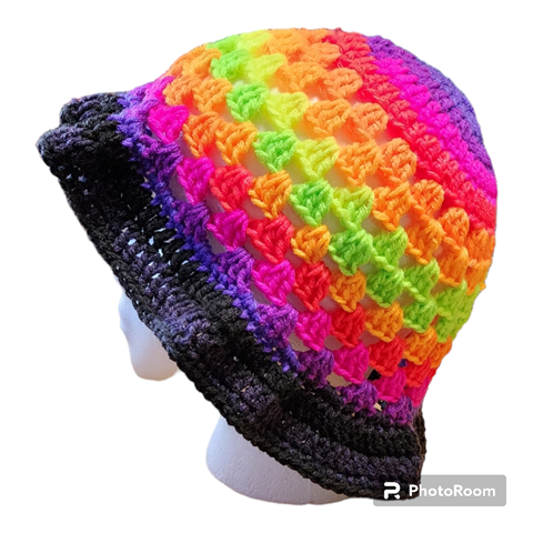 Welcome to Candyland: Kit Kat Inspired Crochet Handmade Bucket Hat