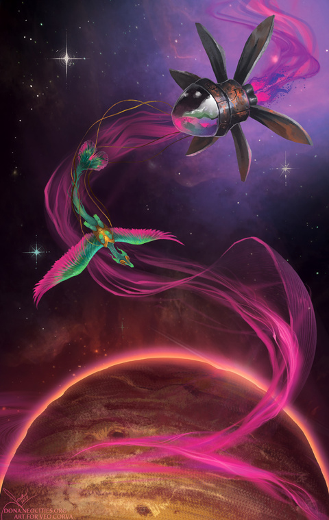 Space Dragons - Novella Cover