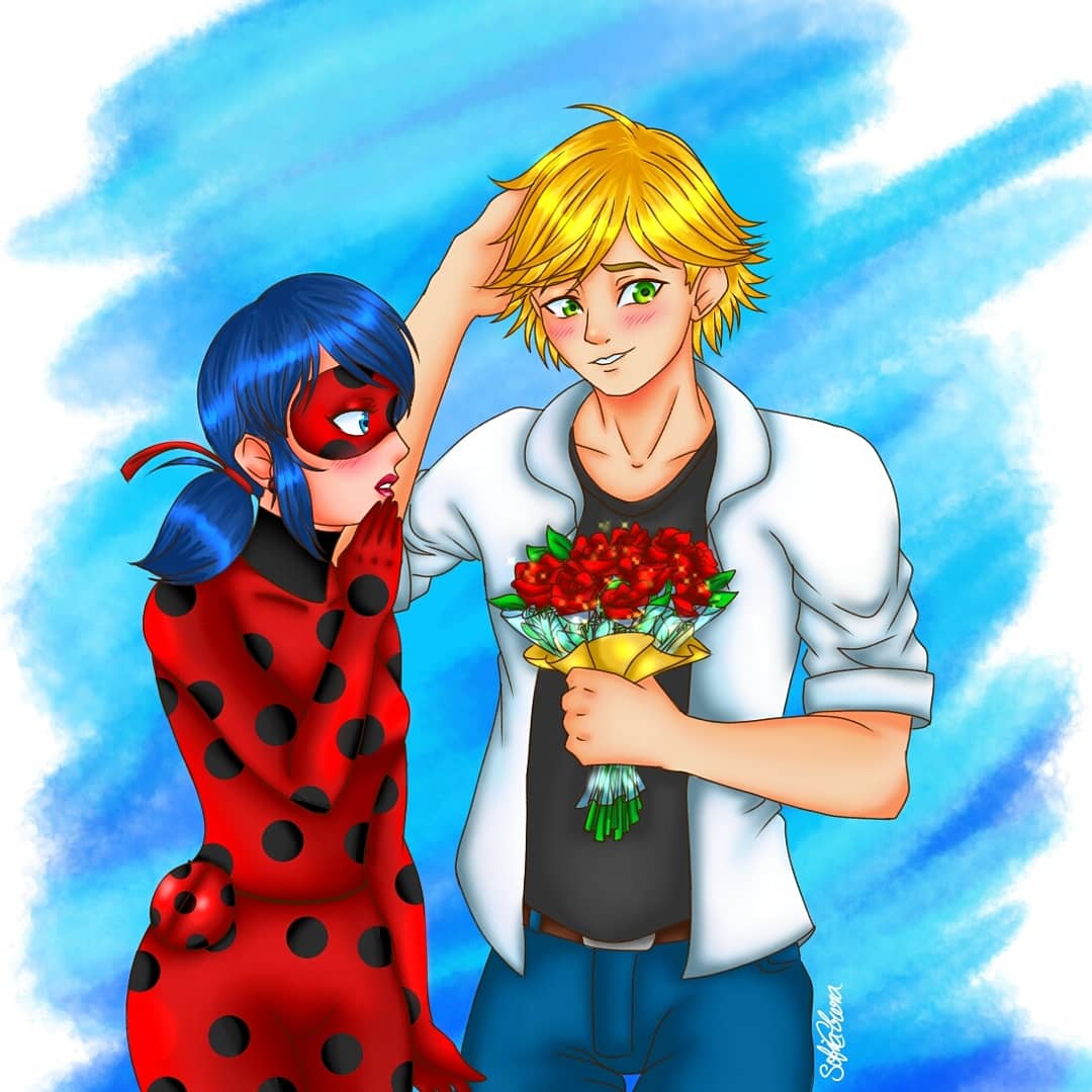 Ladybug and Chat Noir fanart - Ereidiam's Ko-fi Shop - Ko-fi