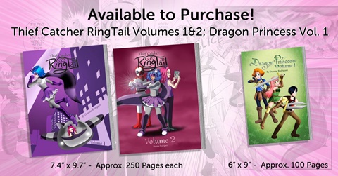 Available Now: RingTail Vol. 1-2!