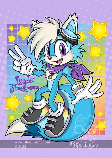 Tynder Fox - Sonic Style!
