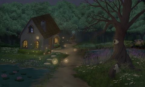 The witches cottage