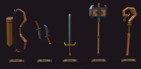 DnD weapons