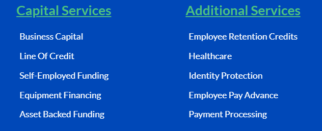 Here are the many services that my company offers!