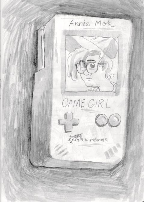A new short memoir comic in my shop, Game Girl!