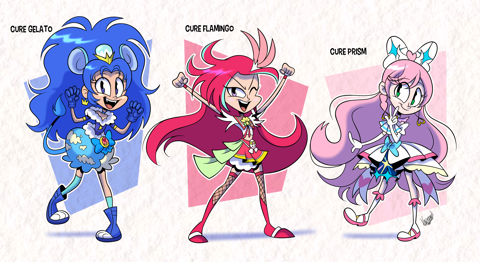 Some Pretty Cure Girls