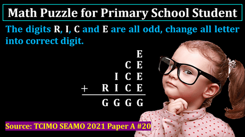 Math Digit Puzzle for Primary School Students