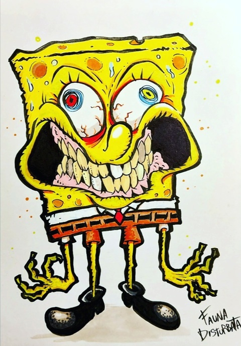 Creepy Spongebob 