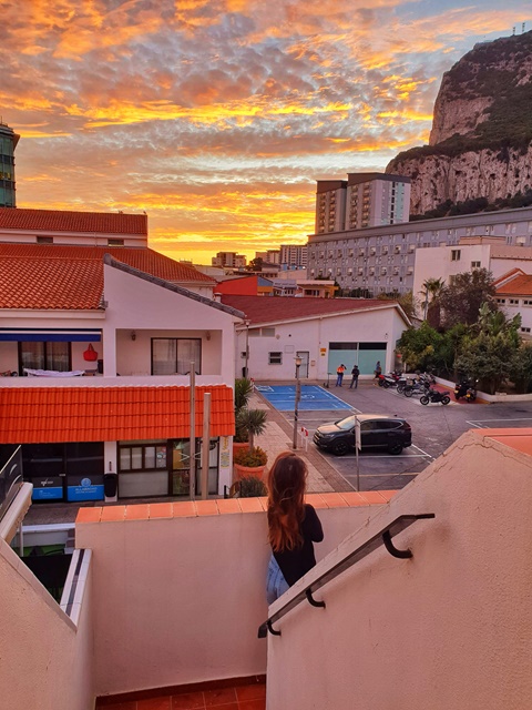 I love sunrise! This one is from Gibraltar.