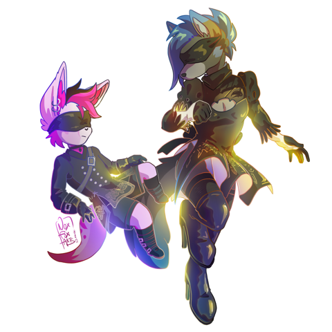 Mox & Violet (cosplay)