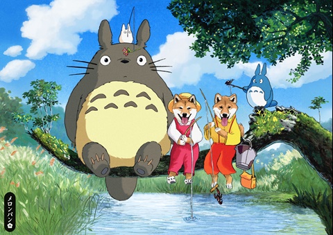 Totoro, Mochi, & Katsu