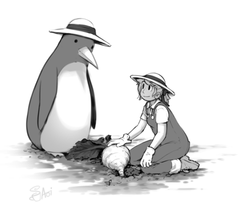 Penguin & Turnip