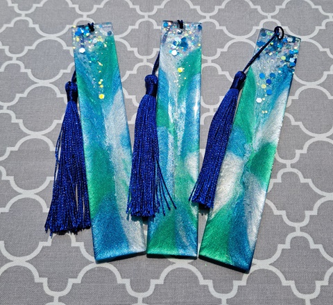 Bookmarks - Ocean Breeze and Starry Night