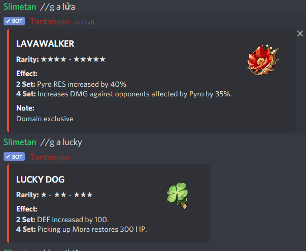 Update Genshin Impact Command