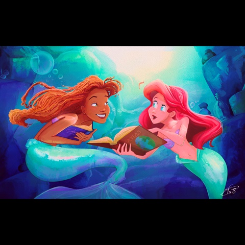 Ariel meets Ariel