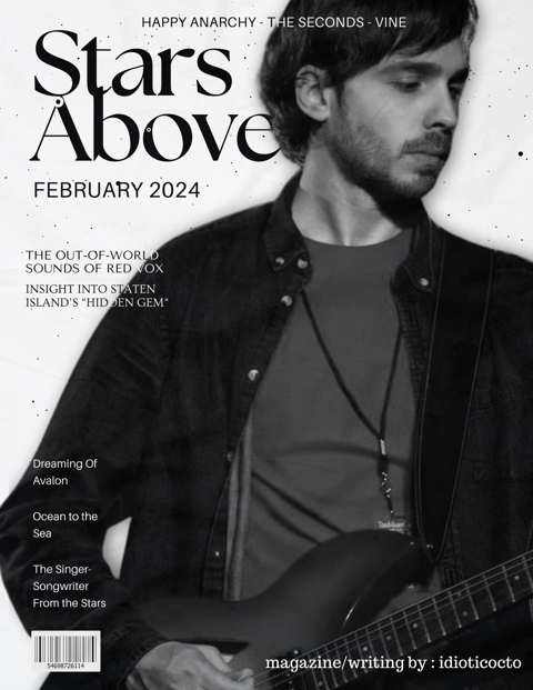 "oh stars above" - faux magazine for red vox
