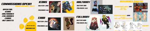 COMMISSIONS OPEN!! (20% off sale!)