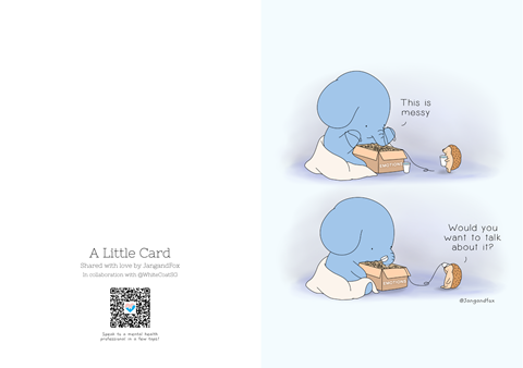 Card Printable | Would you like to talk?