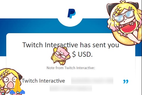 First Payment Received!