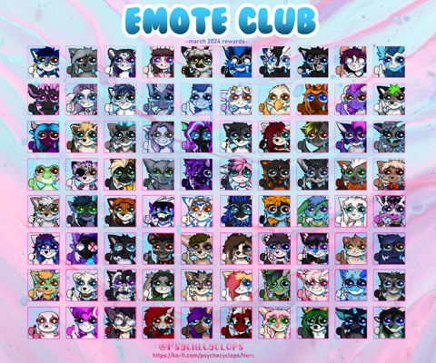 Emote Club - March 2024