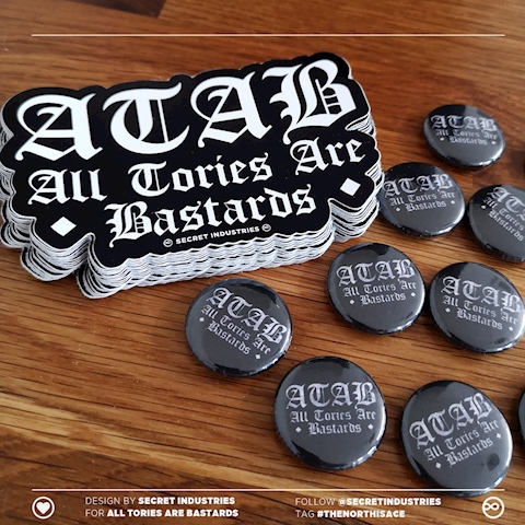 ATAB Badge & Sticker Sets