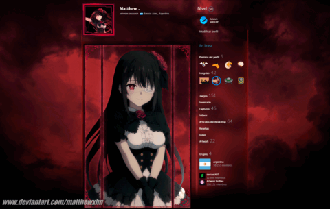 Steam Artwork | Kurumi Tokisaki (Date A Live) #2 - Matthew's Ko-fi Shop ...