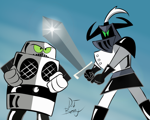 Decibel Destroyer and Knoble Knight