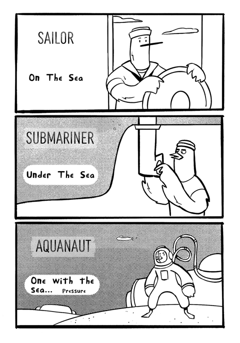 Sailors, Submariners, Aquanauts
