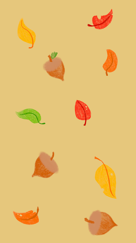 Acorns and Leaves