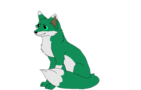 Masala the teal fox