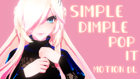 【MMD|Short】Simple Dimple Pop It Tiktok ver.【Origin