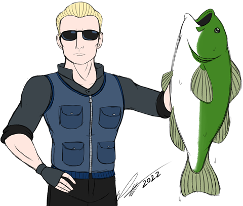 Fishing with Wesker