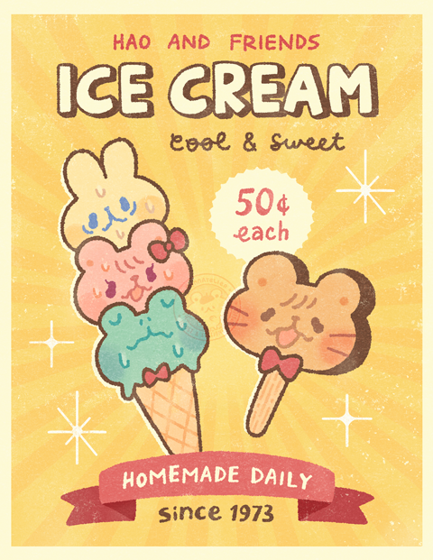 summer ice cream 🍦