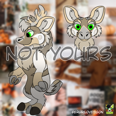 Reindeer/Caribou/Deer Autumn Aesthetic Adopt - Nicholas's Ko-fi Shop ...