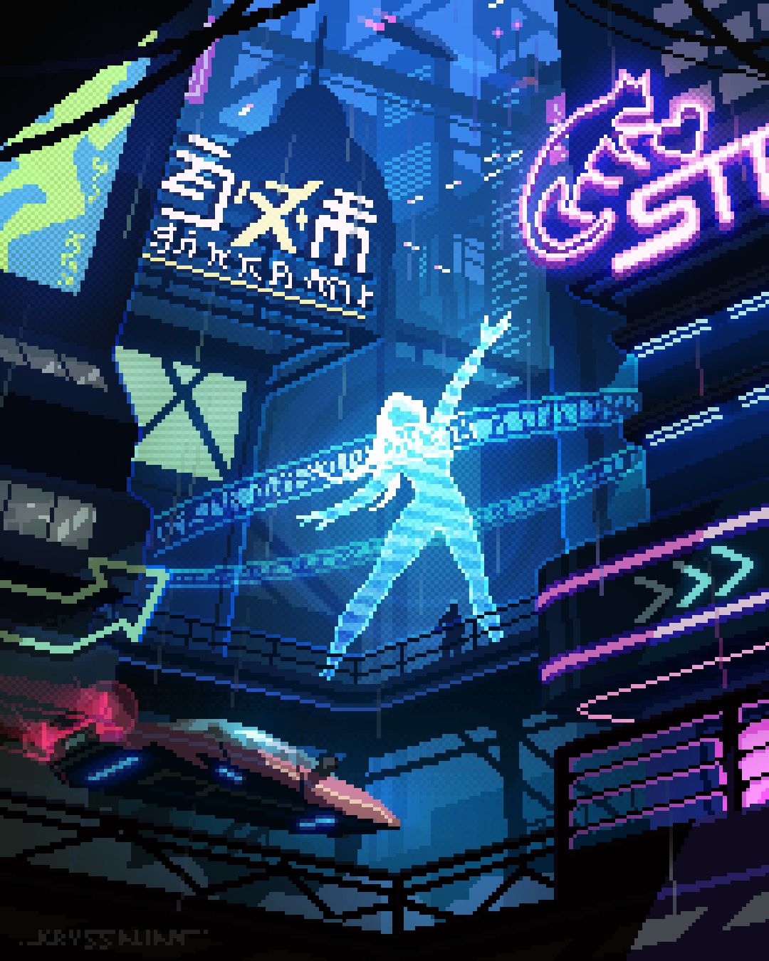 Y2K Neon Cyber Pixel Art Mobile and Desktop Wallpaper - SodorArt's Ko-fi  Shop - Ko-fi ❤️ Where creators get support from fans through donations,  memberships, shop sales and more! The original 'Buy