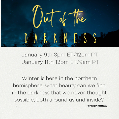 Virtual Art Space: Out of the Darkness