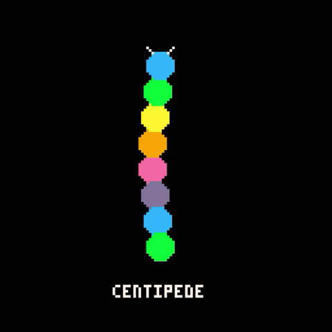 Centipede Atari2600 PICO-8 Tweetcart