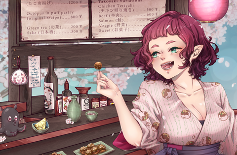 Takohime @ OC Fashion Zine 