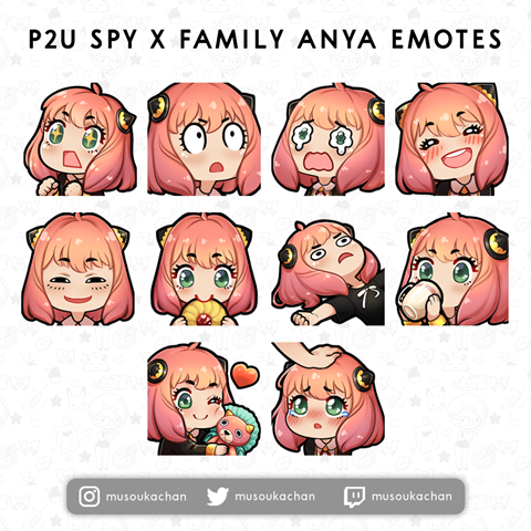 Spy X Family Anya Emote 