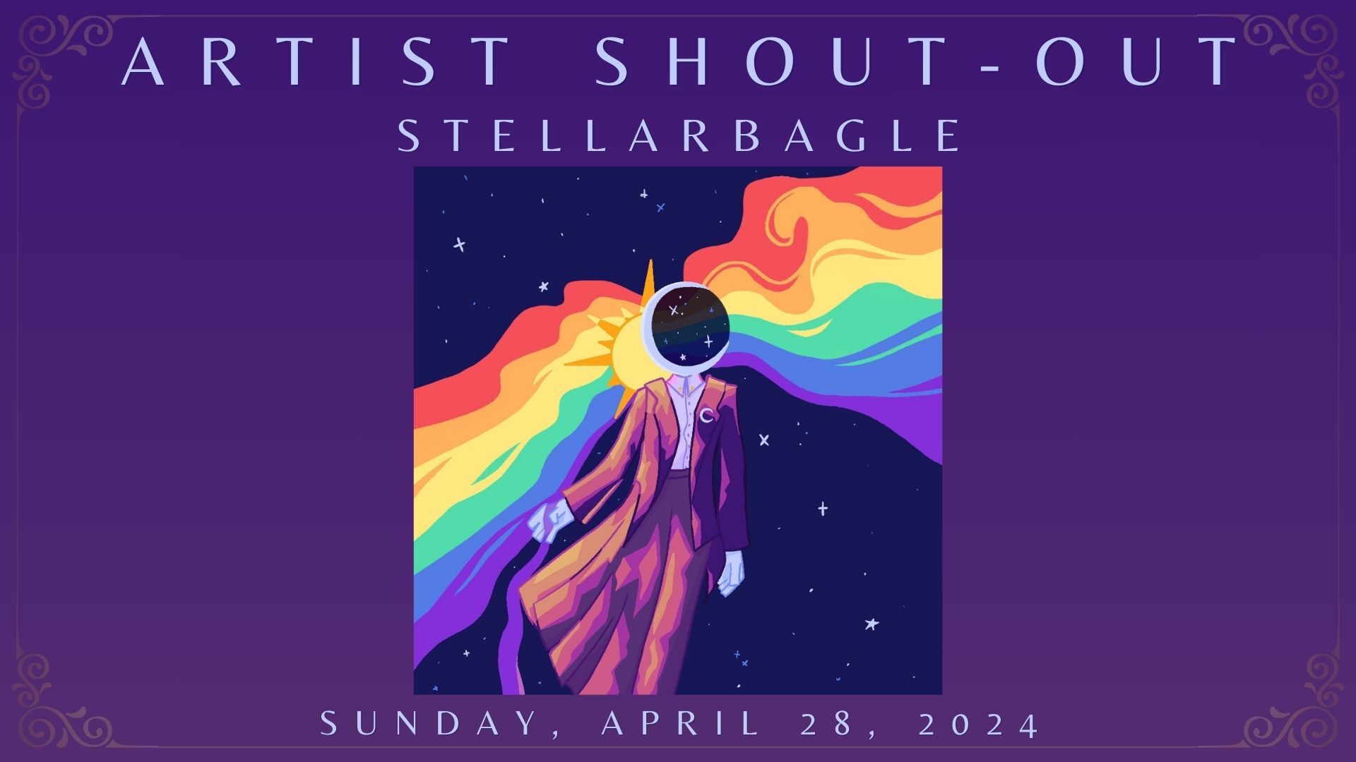 ARTIST SHOUT-OUT: Sunday, April 28, 2024