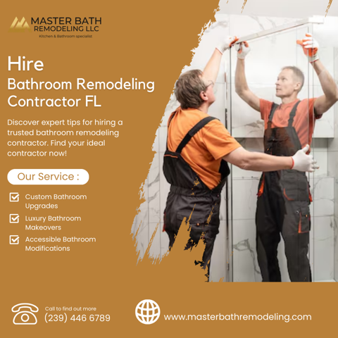 Hire a Bathroom Remodeling Contractor Florida 