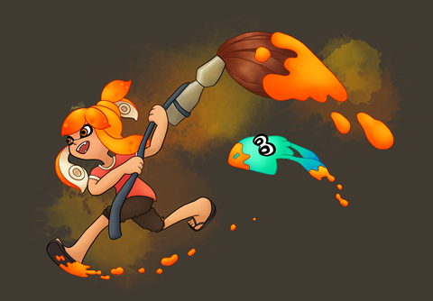 Inkling with Inkbrush