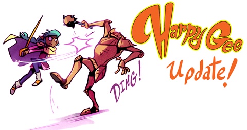 Harpy Gee comic update, February 5th 2023