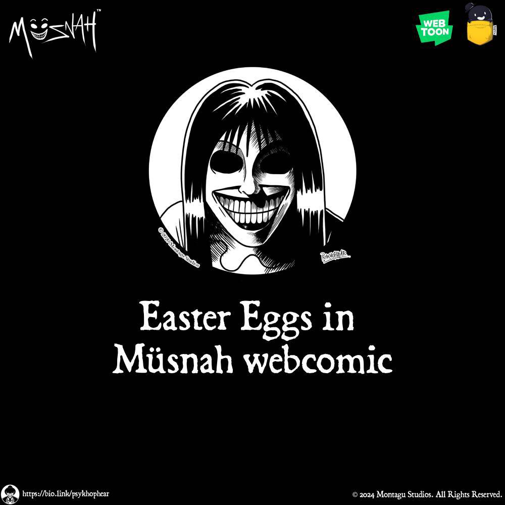 Müsnah webcomic Easter Eggs