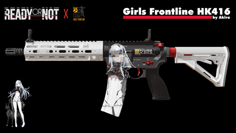 HK416 GIRLS FRONTLINE | Ready Or Not | Nexus Mods