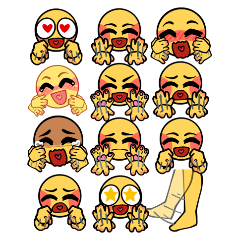 16 stim emotes - softhp's Ko-fi Shop - Ko-fi ️ Where creators get ...