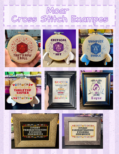 Moar CrossStitch Examples 